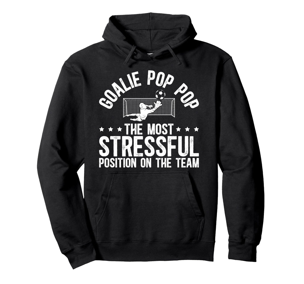 Soccer Goalie Pop Pop Definition Soccer Hoodie - Unique Graphic Unisex - T-Shirt, Sweatshirt, Hoodie