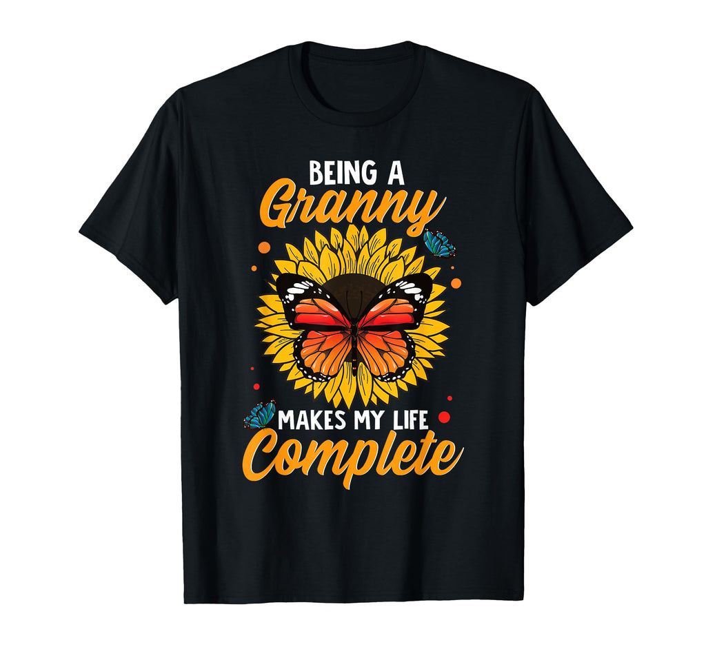 Being Granny Makes My Life Complete T-Shirt - Trendy Graphic for Adults - T-Shirt, Sweatshirt, Hoodie