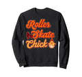 Roller Skating Skate 1970S Chicken Sweatshirt - Novelty Apparel Unisex - T-Shirt, Sweatshirt, Hoodie
