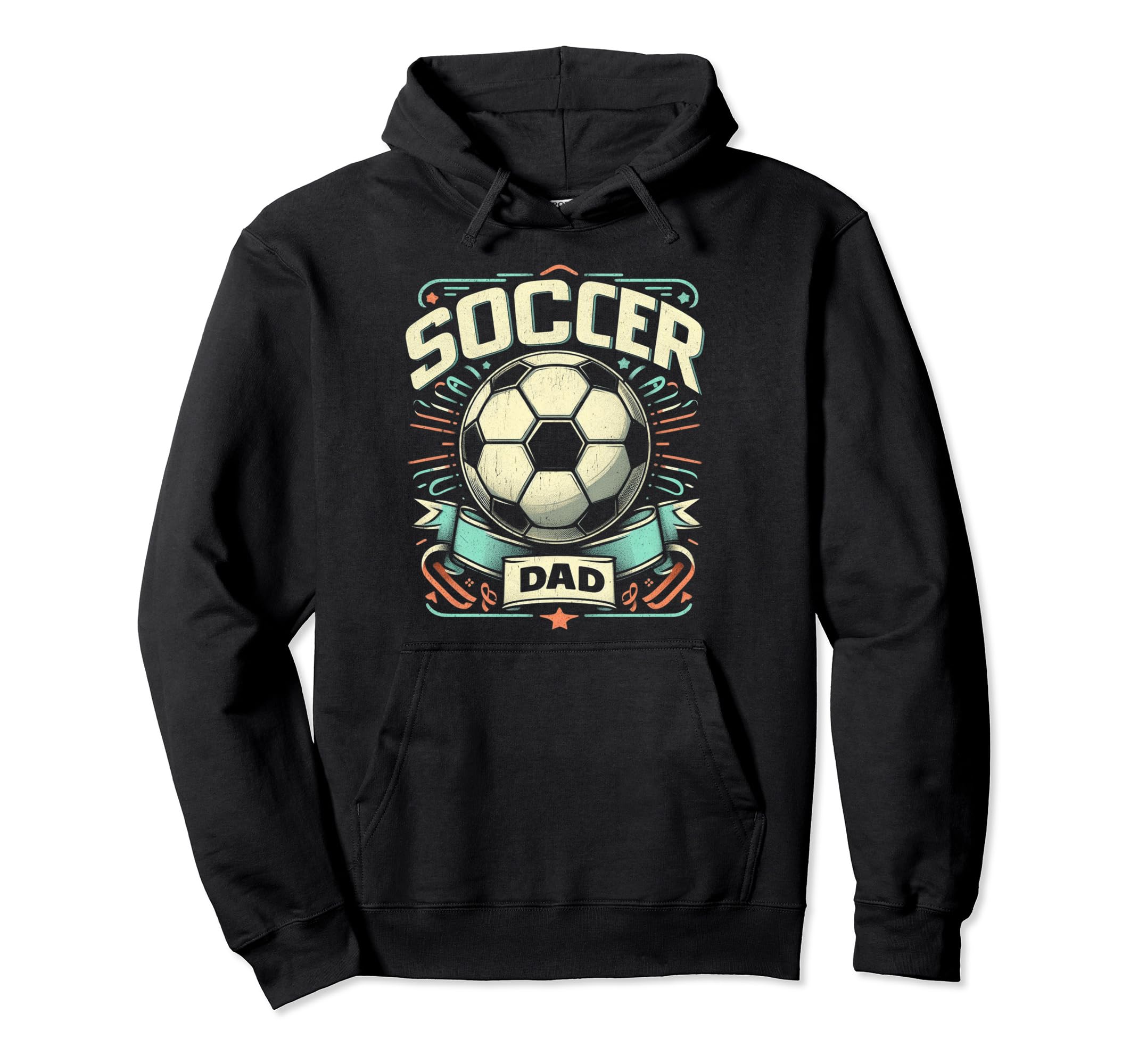 Soccer Dad Family Matching Dad Fathers Hoodie - Fun Novelty Design Unisex - T-Shirt, Sweatshirt, Hoodie