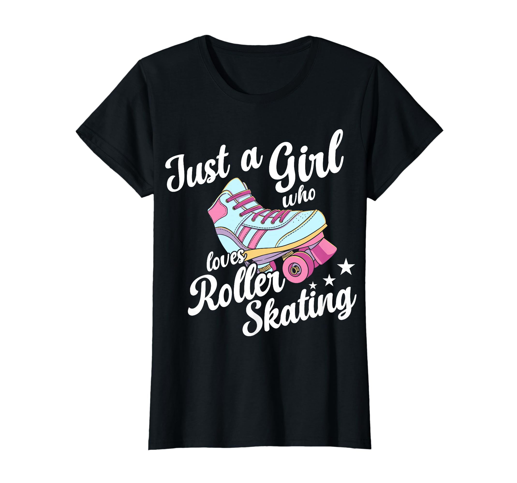 Just Who Loves Roller Skating Funny T-Shirt - Aesthetic Graphic for Adults - T-Shirt, Sweatshirt, Hoodie