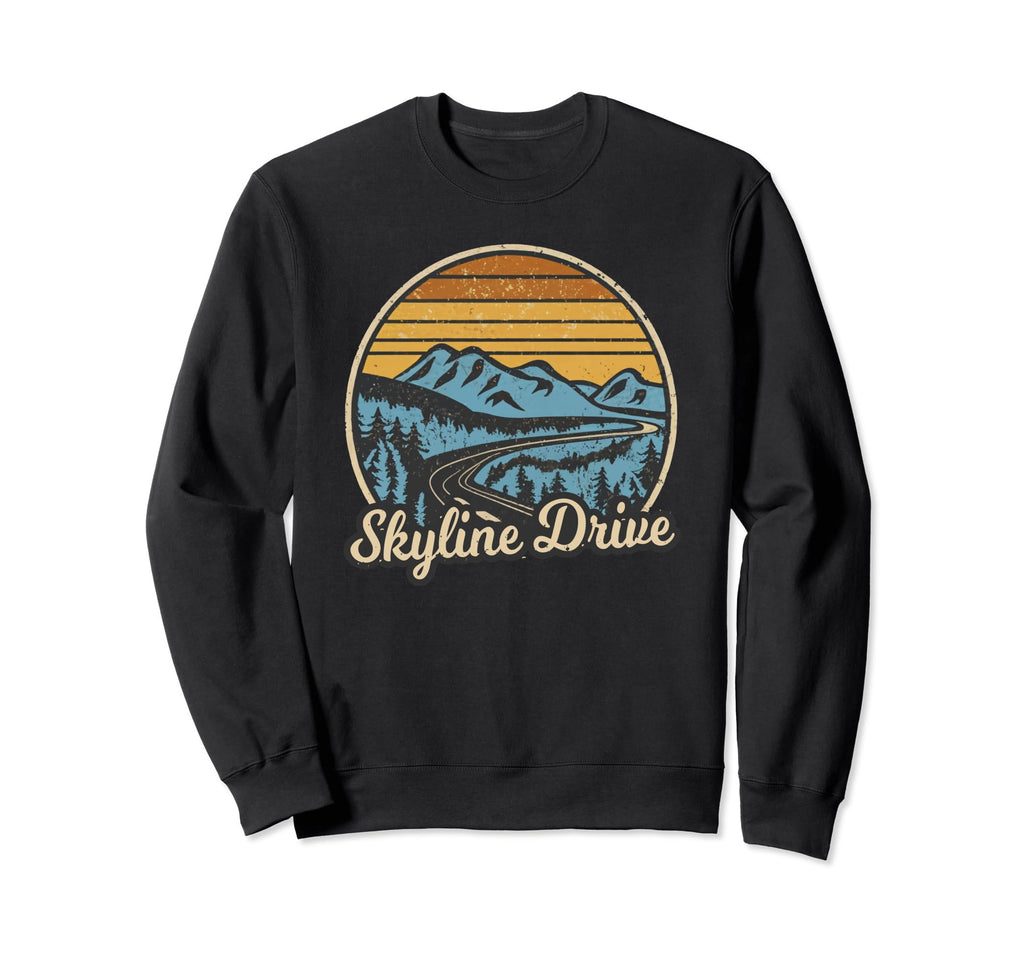 Skyline Drive Shenandoah National Sweatshirt - Novelty Apparel Men Women - T-Shirt, Sweatshirt, Hoodie