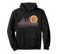 Smokey Bear Sunset Forest Fire Hoodie - Minimalist Print for Adults - T-Shirt, Sweatshirt, Hoodie
