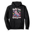 Rollin Into Kindergarten Roller Skate Hoodie - Graphic Print for Adults - T-Shirt, Sweatshirt, Hoodie