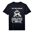 Mens Ice Hockey Goalkeeper Ice T-Shirt - Custom Art Print for Adults - T-Shirt, Sweatshirt, Hoodie