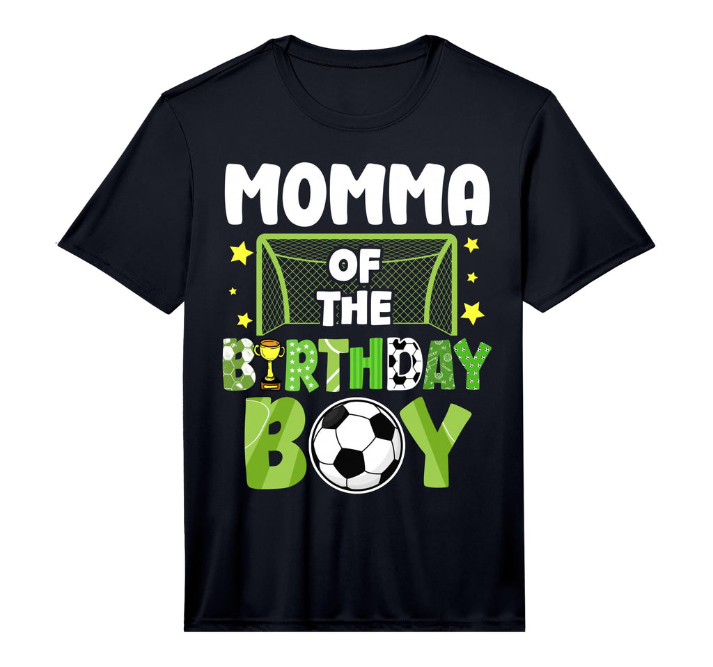 Mens Soccer Momma Birthday Party T-Shirt - Novelty Apparel for Adults - T-Shirt, Sweatshirt, Hoodie