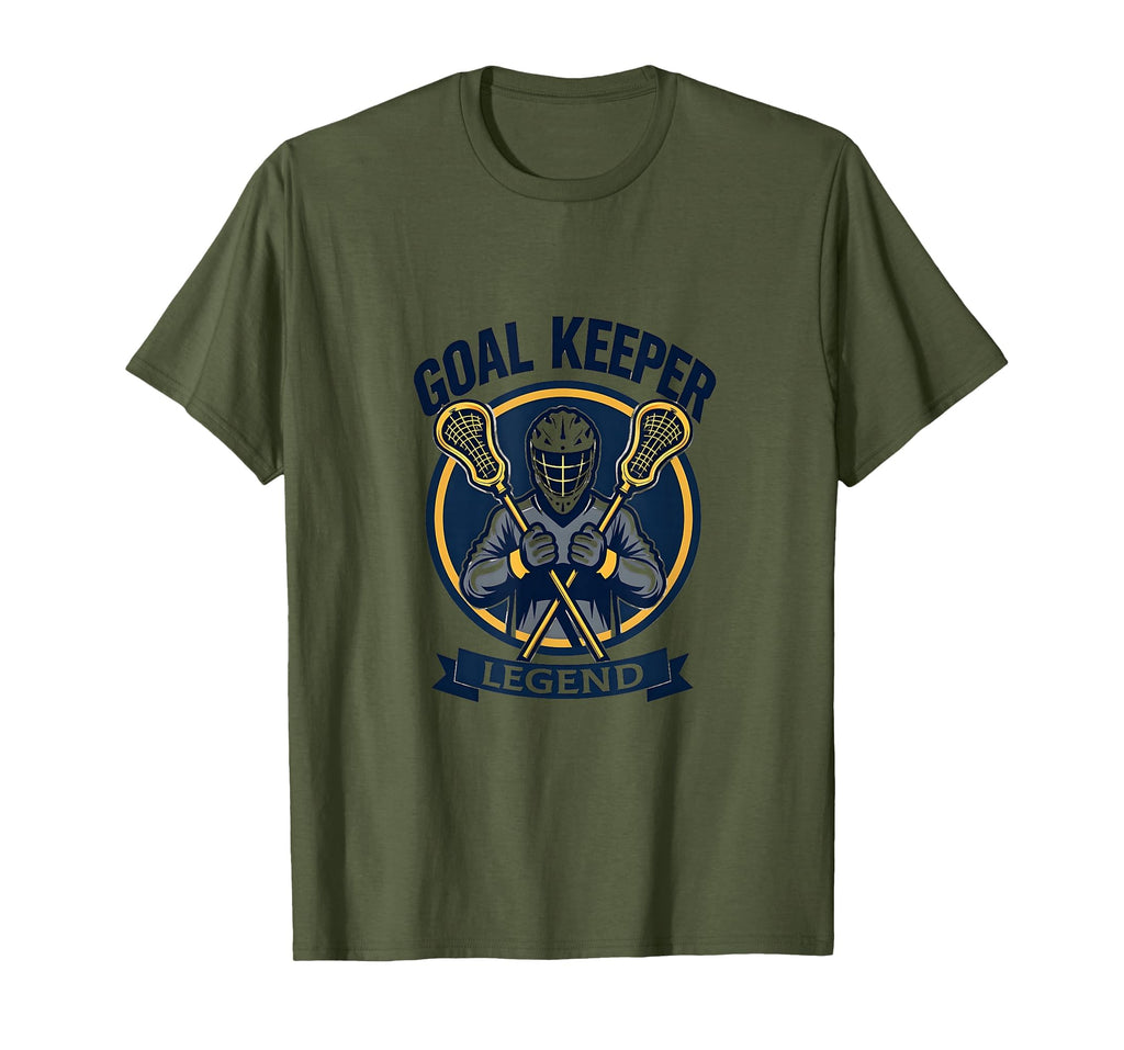 Goal Keeper Legend Lacrosse T-Shirt - Streetwear Style Men Women - T-Shirt, Sweatshirt, Hoodie