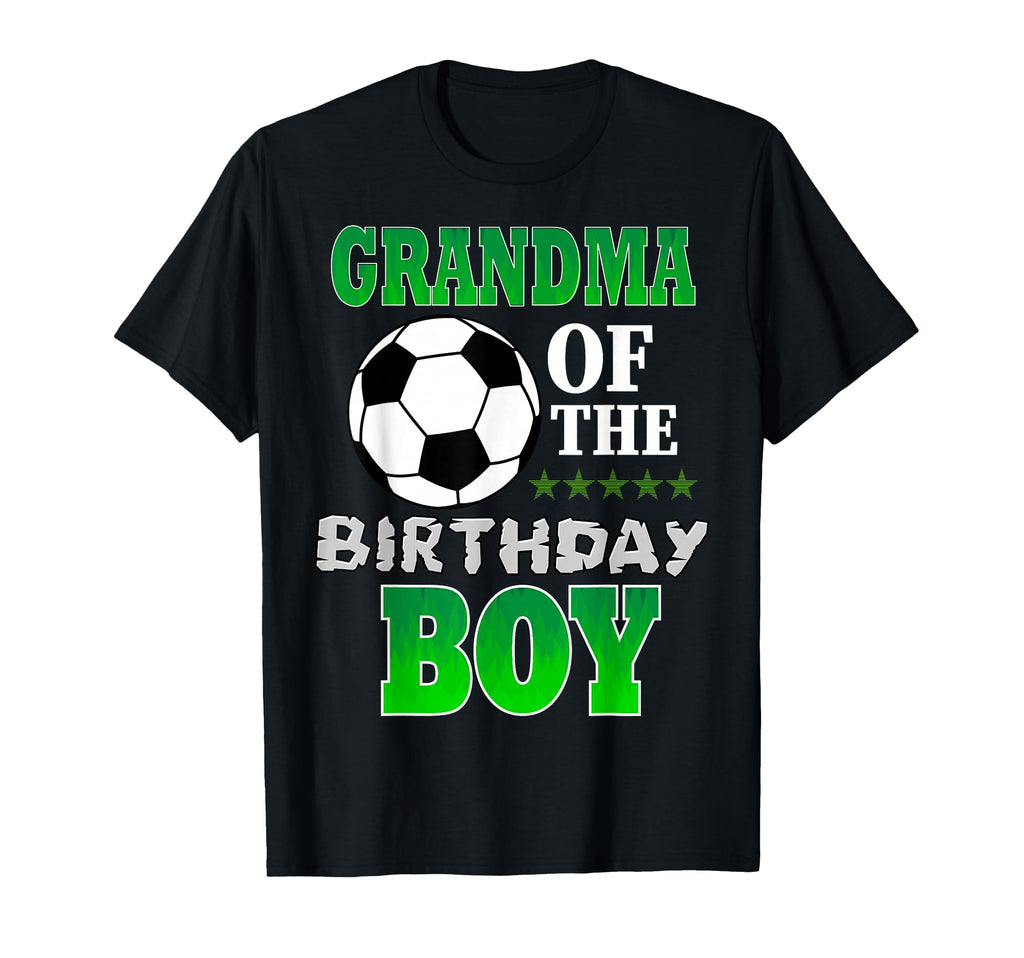 Grandma Birthday Soccer Stars Outfit T-Shirt - Aesthetic Graphic Unisex - T-Shirt, Sweatshirt, Hoodie