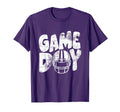 Game Day Football Season Purple T-Shirt - Streetwear Style for Adults - T-Shirt, Sweatshirt, Hoodie