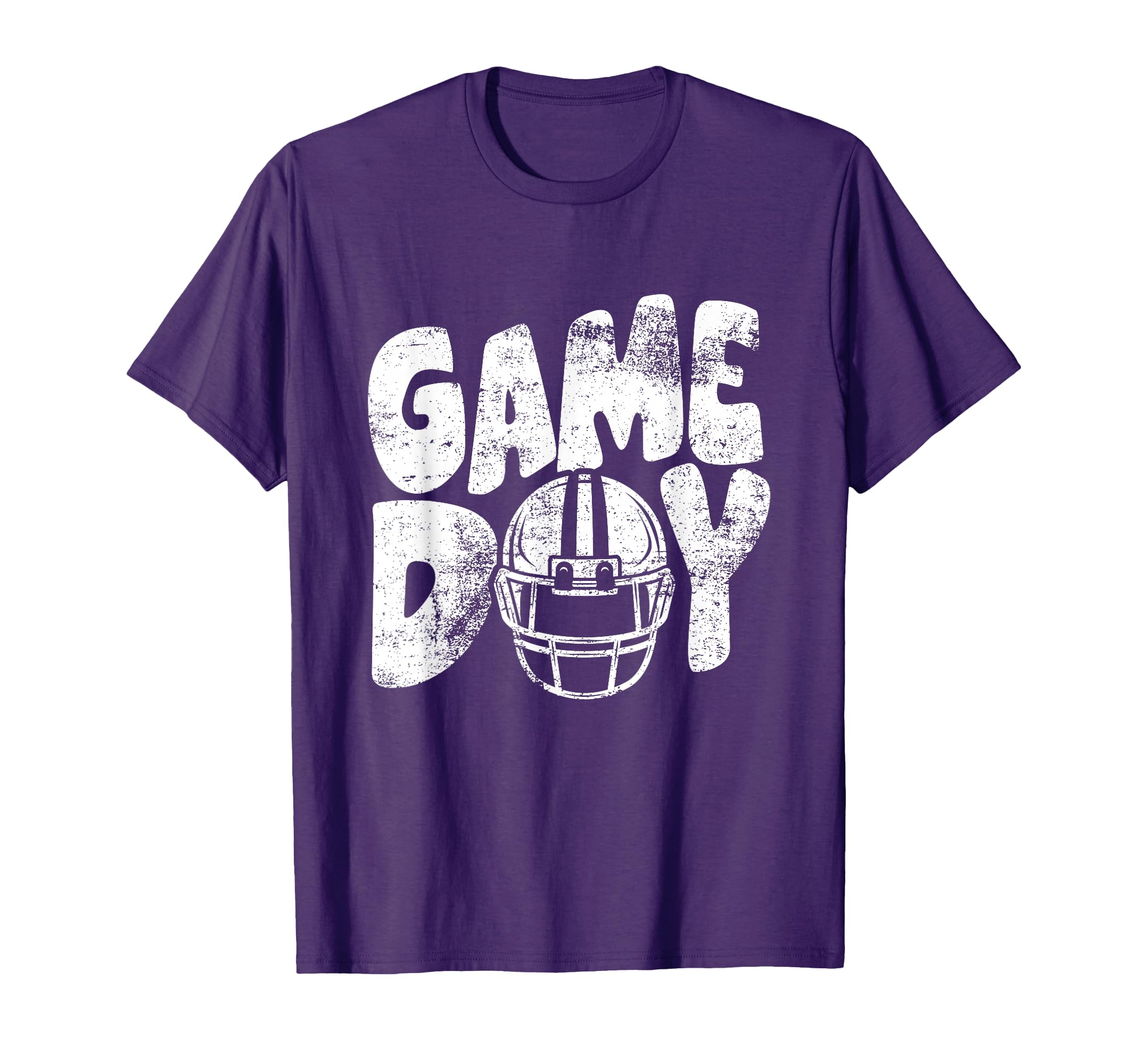 Game Day Football Season Purple T-Shirt - Streetwear Style for Adults - T-Shirt, Sweatshirt, Hoodie