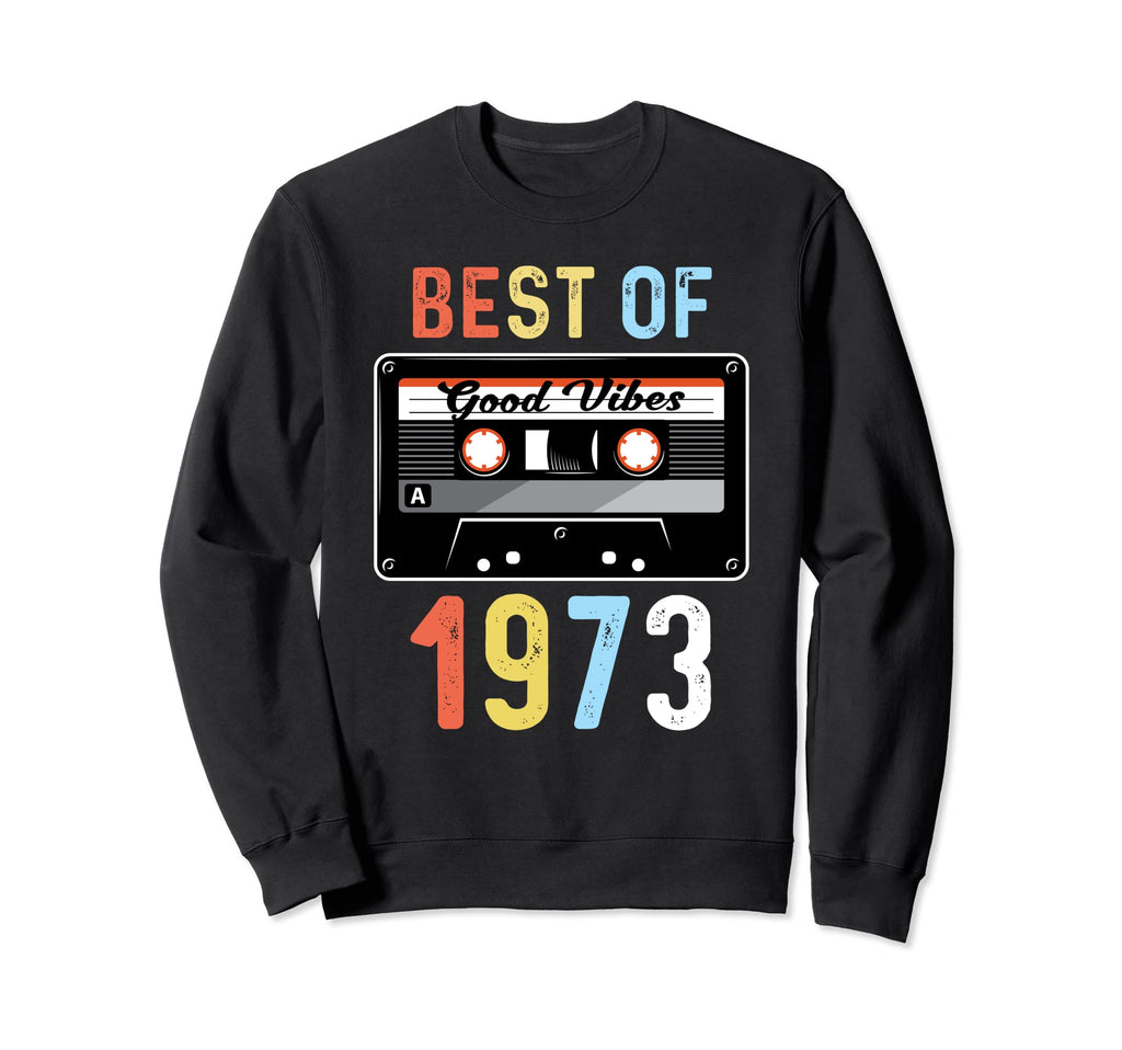 Best 1973 Cassette Tape Sweatshirt - Graphic Print Unisex - T-Shirt, Sweatshirt, Hoodie