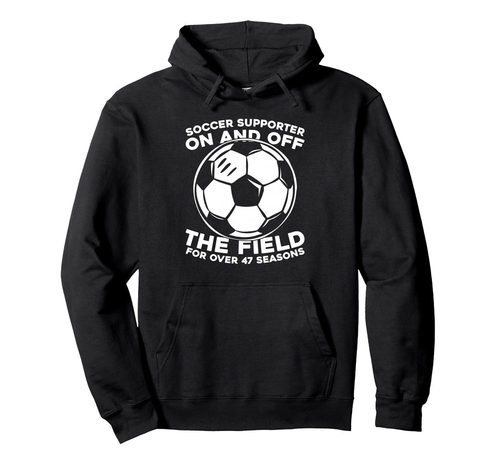 47 Years Old Team Sports Player Hoodie - Casual Everyday Wear Unisex - T-Shirt, Sweatshirt, Hoodie