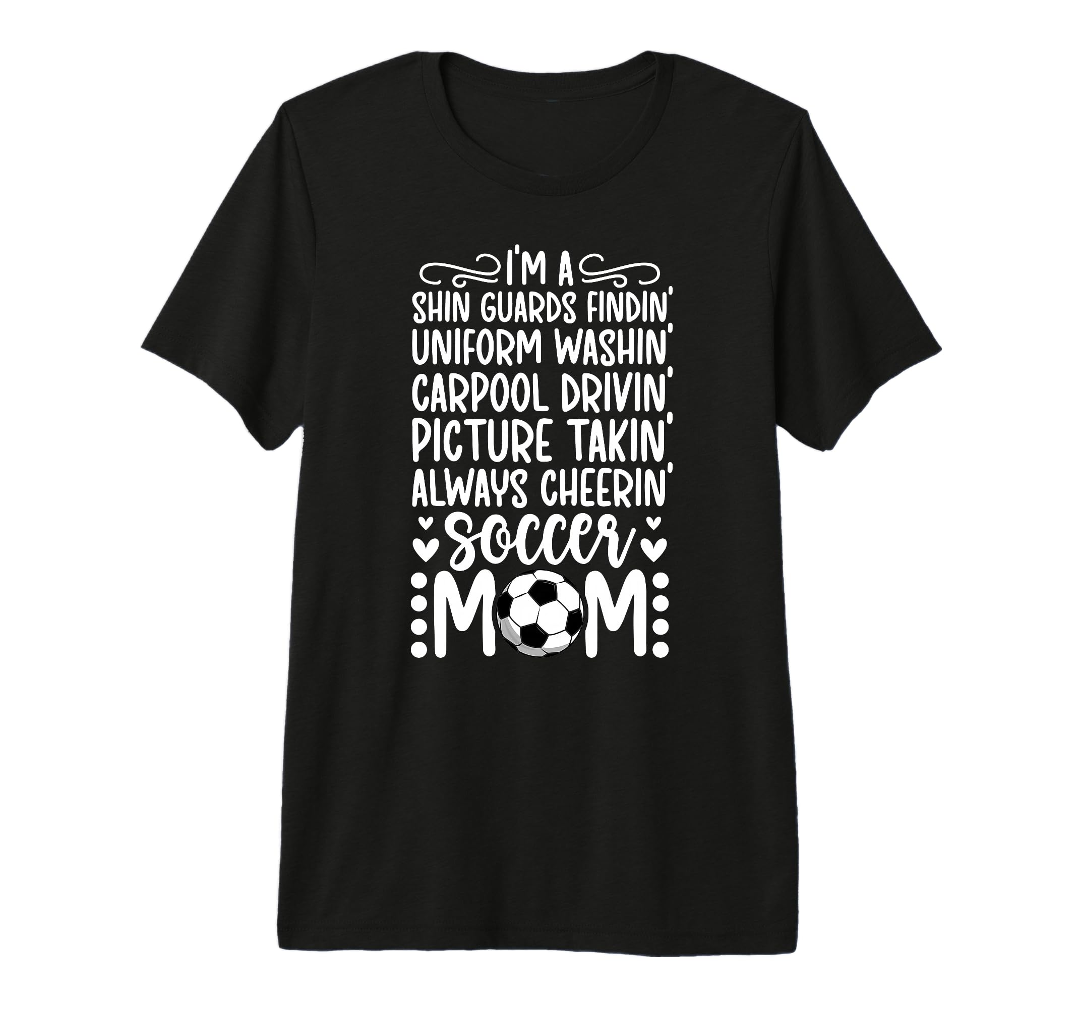 Im Soccer Mom Soccer Player Mama T-Shirt - Streetwear Style for Adults - T-Shirt, Sweatshirt, Hoodie