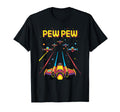 Video Game Funny 80S Gaming Arcade Ship T-Shirt - Graphic Print for Adults - T-Shirt, Sweatshirt, Hoodie