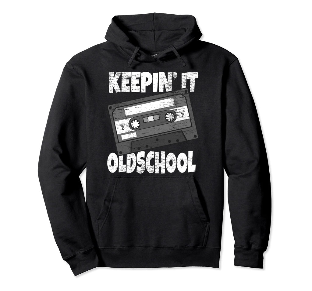 Funny Old School 80S 90S Hip Hop Stocking Hoodie - Trendy Graphic Unisex - T-Shirt, Sweatshirt, Hoodie