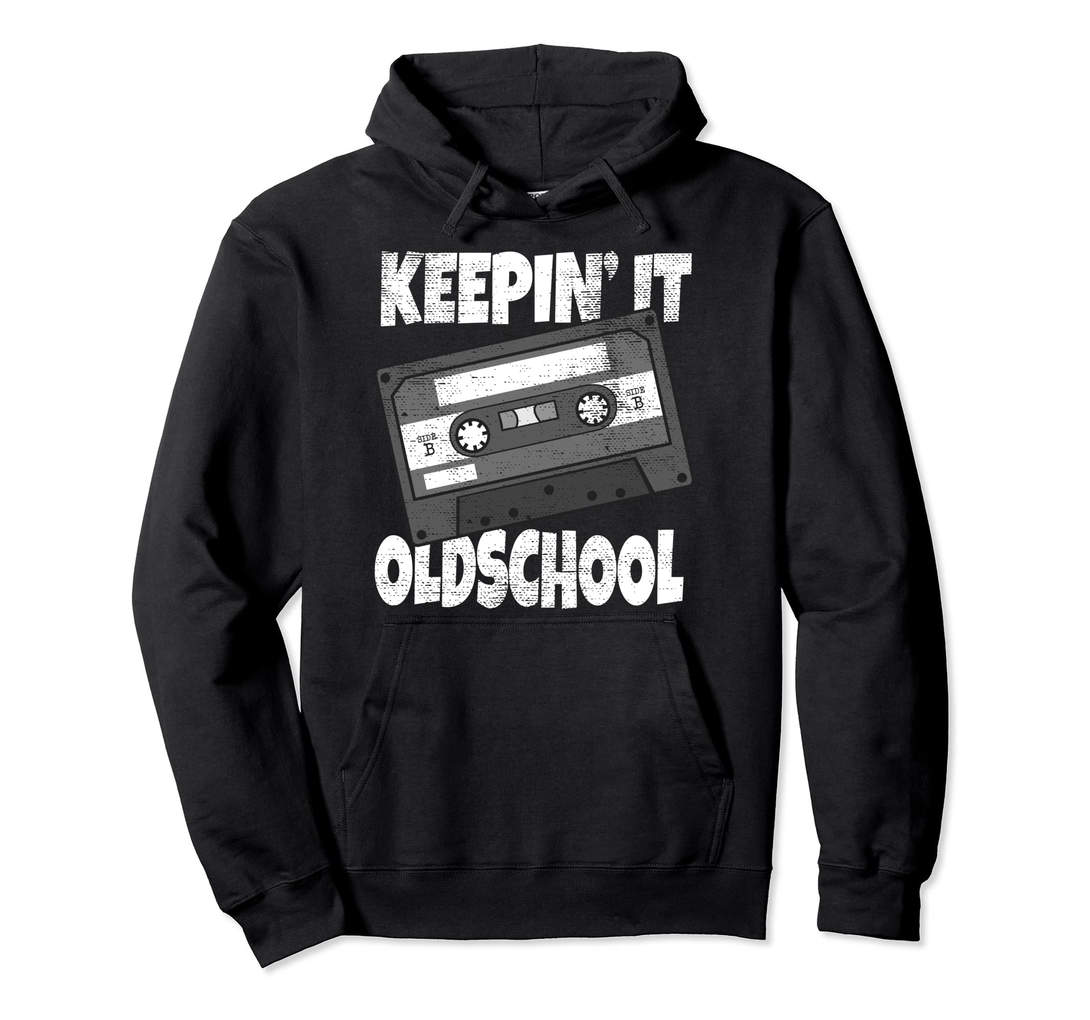 Funny Old School 80S 90S Hip Hop Stocking Hoodie - Trendy Graphic Unisex - T-Shirt, Sweatshirt, Hoodie
