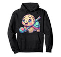 Turtle Heart Soccer Ball Pastel Hoodie - Unique Graphic for Adults - T-Shirt, Sweatshirt, Hoodie