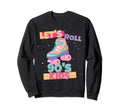 90S 1990 Roller Skate Skater Costume Sweatshirt - Unique Graphic Unisex - T-Shirt, Sweatshirt, Hoodie