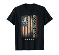 Usa American Flag Soccer Mom T-Shirt - Casual Everyday Wear Unisex - T-Shirt, Sweatshirt, Hoodie