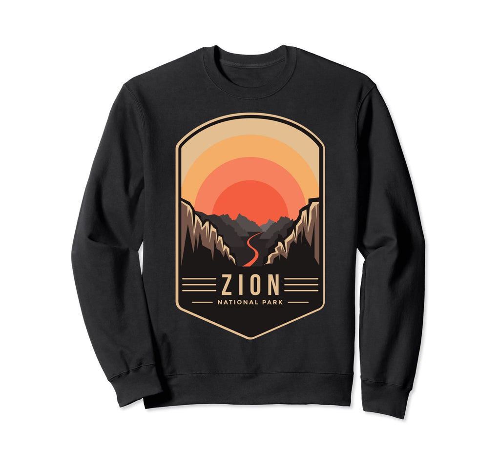 Zion National Park Utah Souvenir Sweatshirt - Aesthetic Graphic Unisex - T-Shirt, Sweatshirt, Hoodie