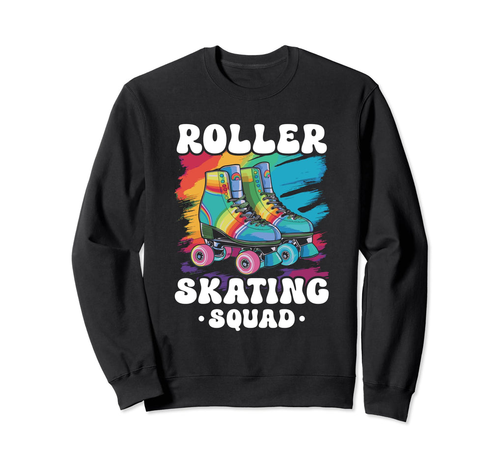 Roller Skating Squad Roller Skate Sweatshirt - Minimalist Print Unisex - T-Shirt, Sweatshirt, Hoodie