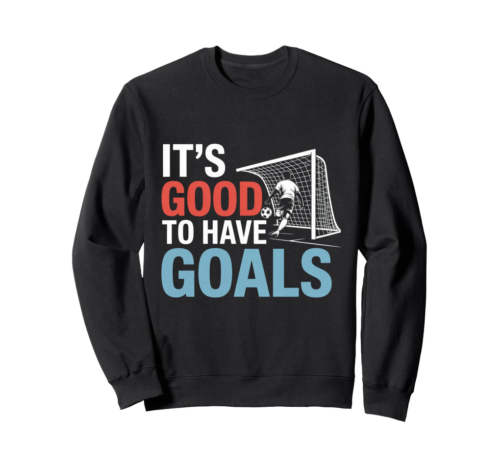 Lifes About Goals And Assists Soccer T-Shirt - Unique Graphic for Adults - T-Shirt, Sweatshirt, Hoodie