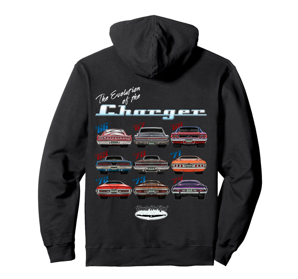 Evolution Charger Super Bee Hot Rod Hoodie - Trendy Graphic Men Women - T-Shirt, Sweatshirt, Hoodie