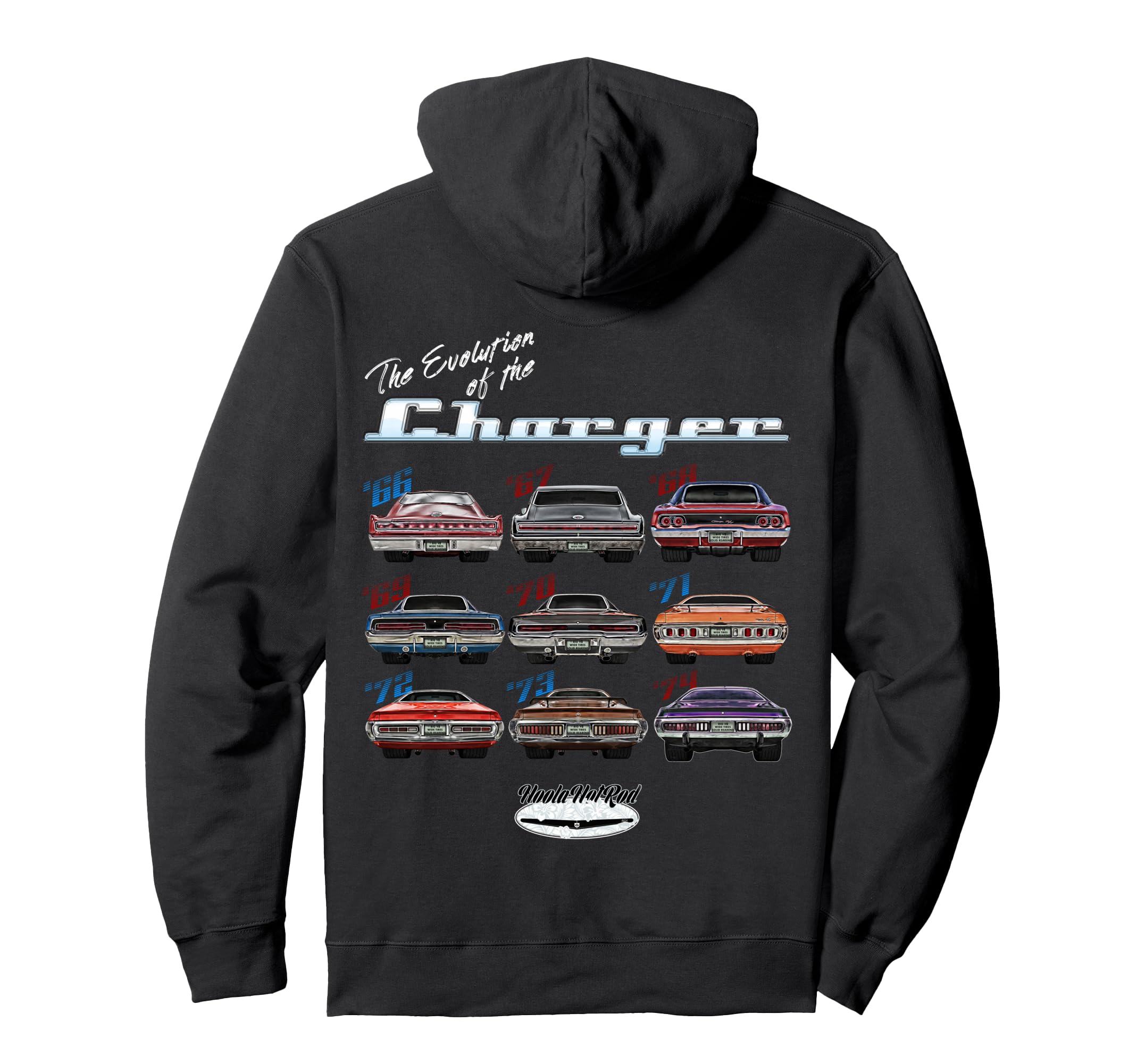 Evolution Charger Super Bee Hot Rod Hoodie - Trendy Graphic Men Women - T-Shirt, Sweatshirt, Hoodie