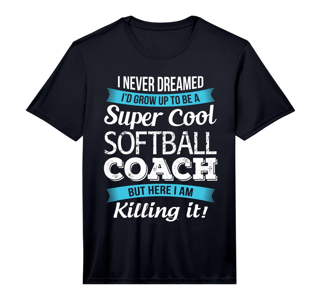 Funny Softball Coach Thank You Gift T-Shirt - Custom Art Print Unisex - T-Shirt, Sweatshirt, Hoodie