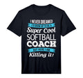 Funny Softball Coach Thank You Gift T-Shirt - Custom Art Print Unisex - T-Shirt, Sweatshirt, Hoodie