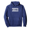 Soccer Mom Script And Block Hoodie - Novelty Apparel Unisex - T-Shirt, Sweatshirt, Hoodie