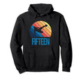 15Th Birthday Soccer 15 Years Old Hoodie - Fun Novelty Design Unisex - T-Shirt, Sweatshirt, Hoodie