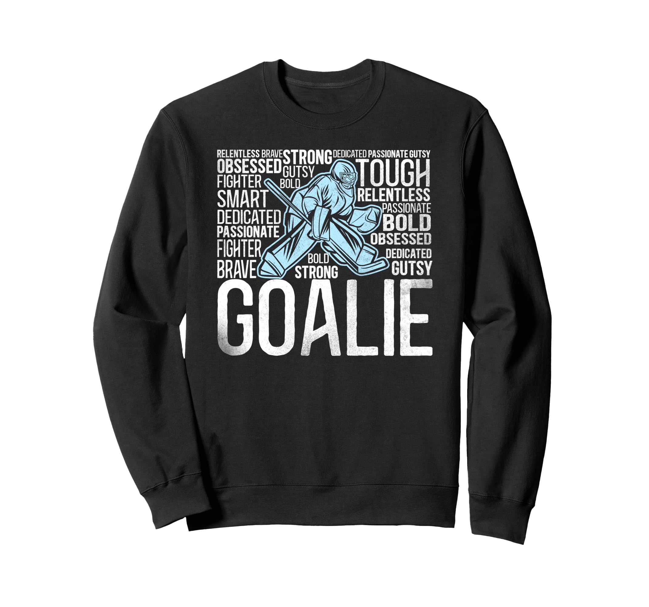 Ice Hockey Goalie Goalkeeper Sweatshirt - Custom Art Print Unisex - T-Shirt, Sweatshirt, Hoodie