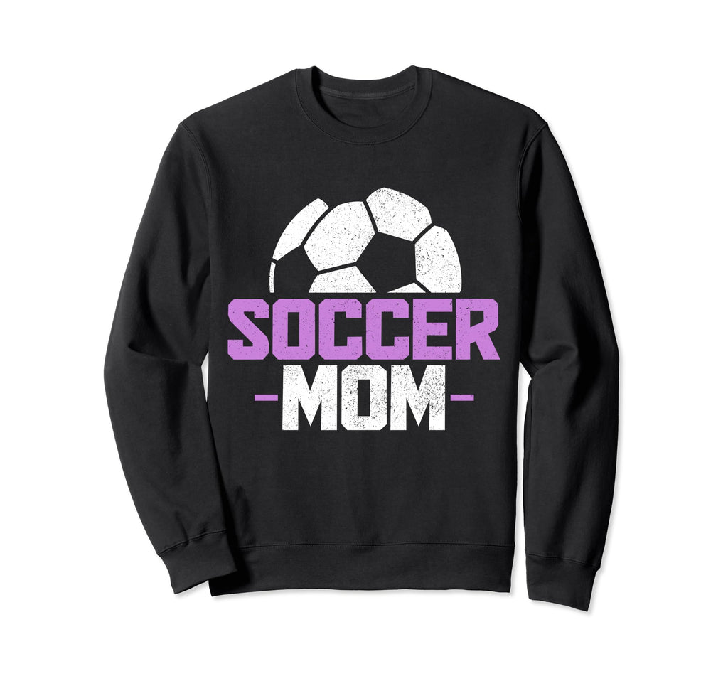Soccer Mom Soccer Player Sweatshirt - Aesthetic Graphic Men Women - T-Shirt, Sweatshirt, Hoodie