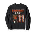 Dabbing 11 Year Old Soccer Player Sweatshirt - Custom Art Print for Adults - T-Shirt, Sweatshirt, Hoodie