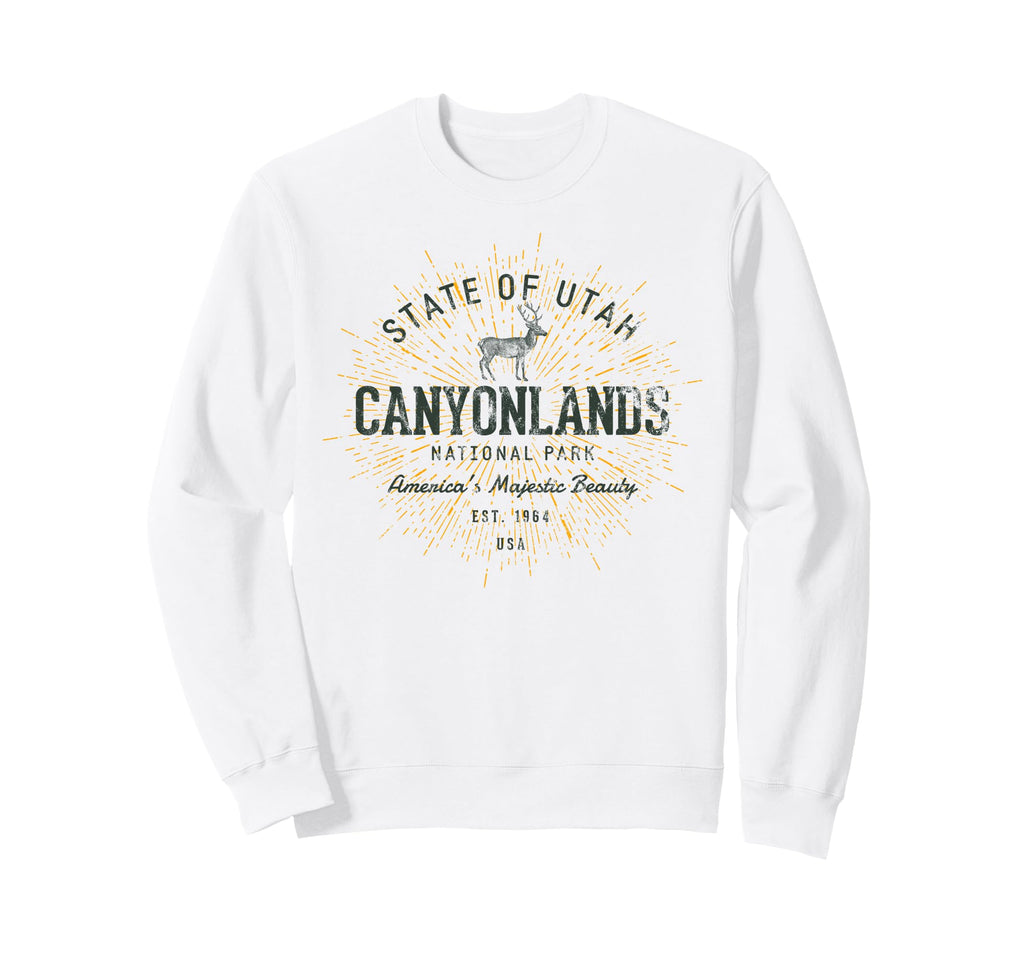 Canyonlands National Park Sweatshirt - Unique Graphic Unisex - T-Shirt, Sweatshirt, Hoodie