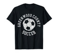 Greenwood County Soccer Distressed T-Shirt - Aesthetic Graphic Men Women - T-Shirt, Sweatshirt, Hoodie