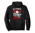 My Favorite Players Call Me Mom Hoodie - Minimalist Print for Adults - T-Shirt, Sweatshirt, Hoodie