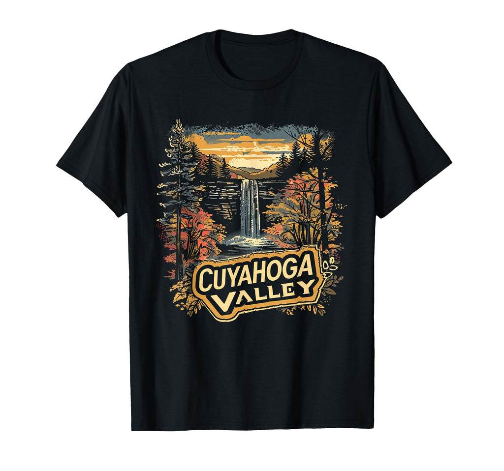 Cuyahoga Valley Us National Park T-Shirt - Aesthetic Graphic for Adults - T-Shirt, Sweatshirt, Hoodie