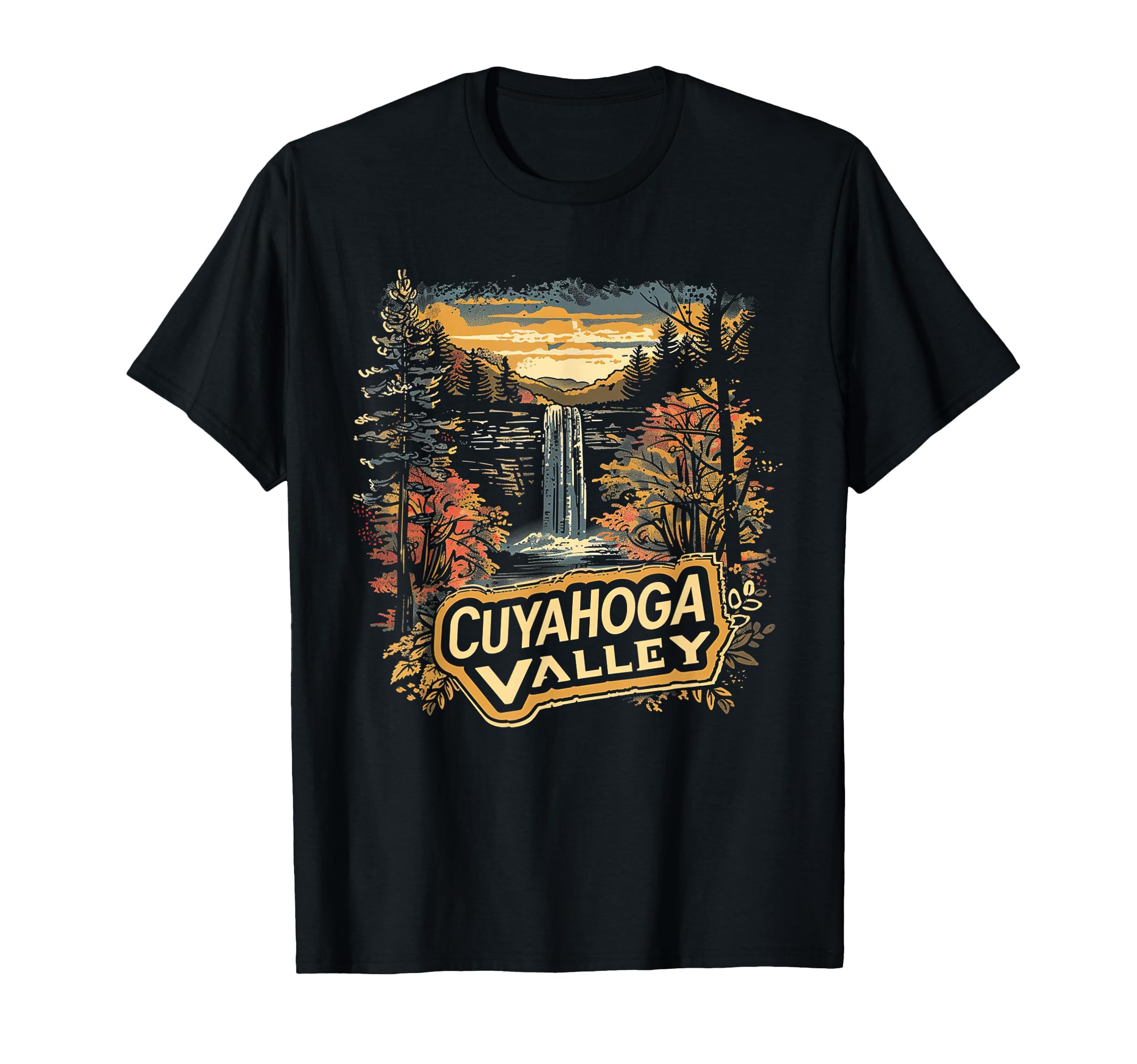 Cuyahoga Valley Us National Park T-Shirt - Aesthetic Graphic for Adults - T-Shirt, Sweatshirt, Hoodie