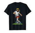 Jesus Dribbles Ball Football Soccer Player T-Shirt - Trendy Graphic Unisex - T-Shirt, Sweatshirt, Hoodie