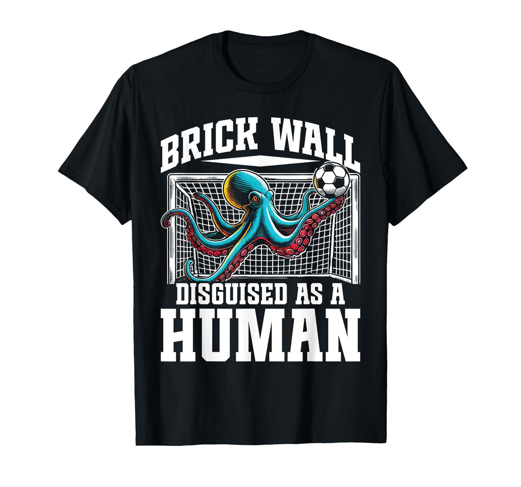 Soccer Player Octopus Soccer Goalie T-Shirt - Custom Art Print for Adults - T-Shirt, Sweatshirt, Hoodie