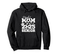 Proud Mom 2025 Senior Soccer Ball Hoodie - Custom Art Print for Adults - T-Shirt, Sweatshirt, Hoodie