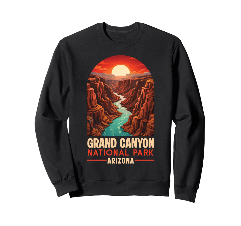 Grand Canyon National Park Arizona Sweatshirt - Novelty Apparel Unisex - T-Shirt, Sweatshirt, Hoodie