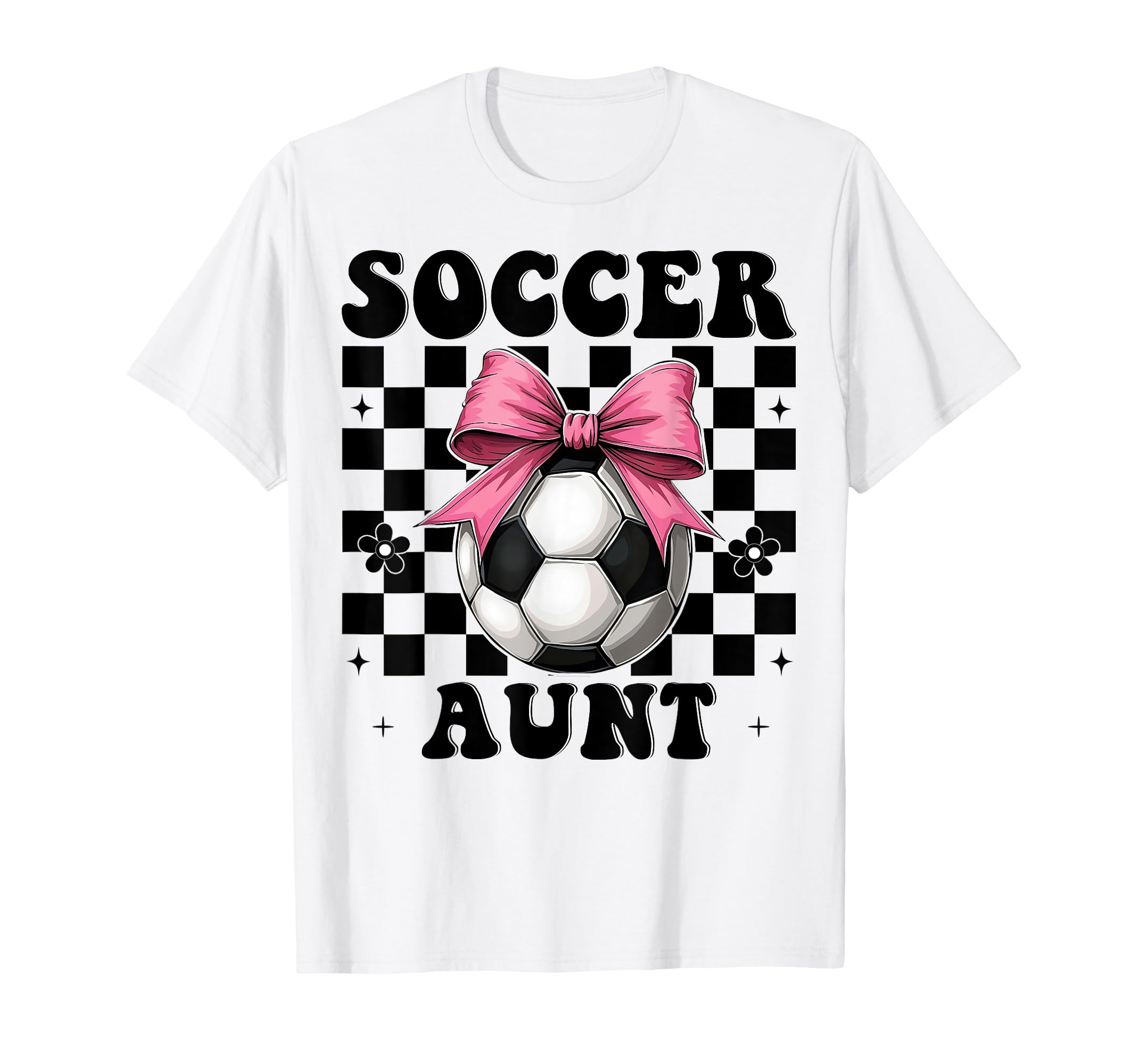 Soccer Aunt Soccer Auntie Coquette T-Shirt - Aesthetic Graphic for Adults - T-Shirt, Sweatshirt, Hoodie