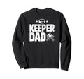 Ice Hockey Keeper Dad Hockey Sweatshirt - Aesthetic Graphic Unisex - T-Shirt, Sweatshirt, Hoodie