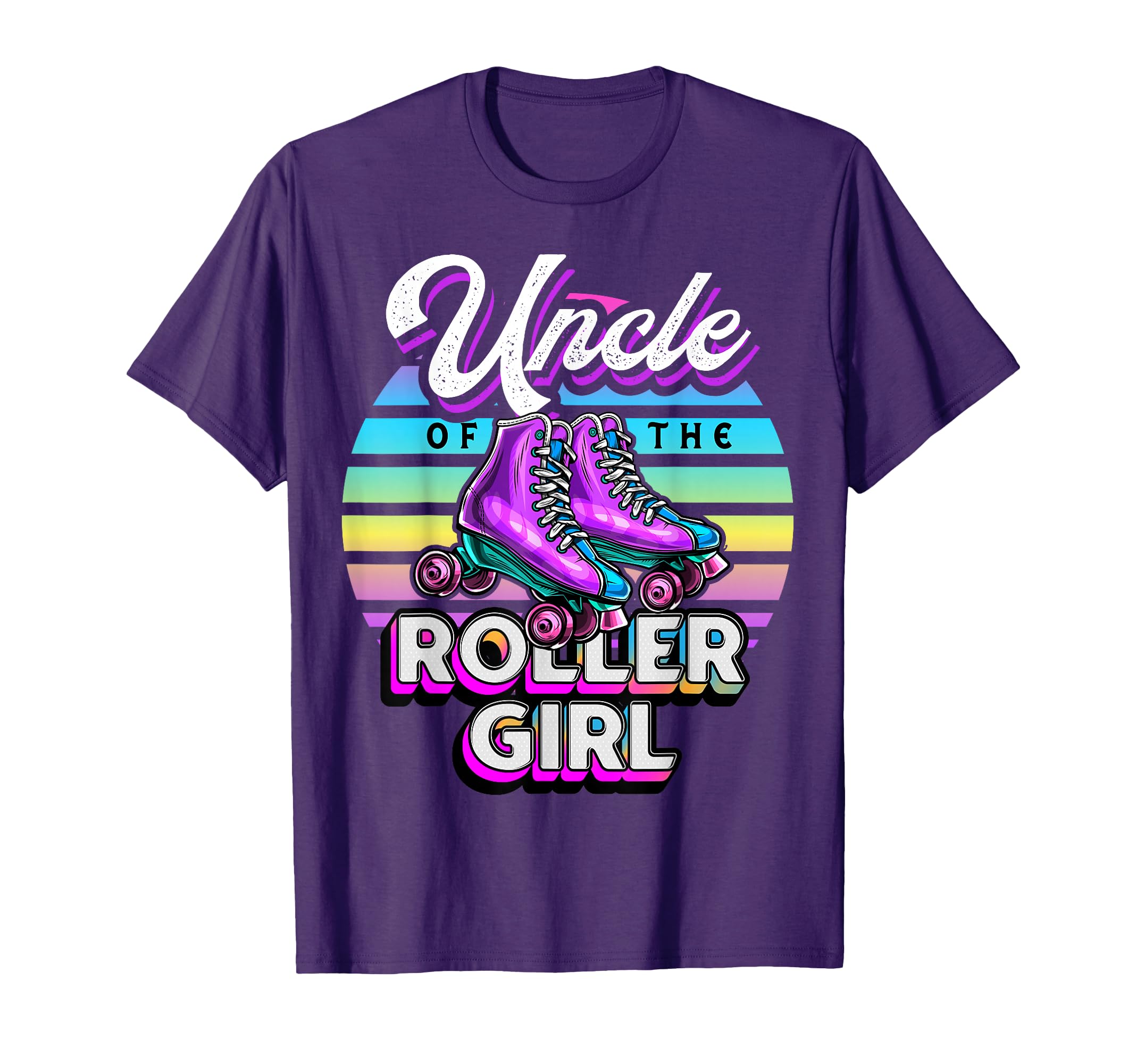 Uncle Roller Roller Skating Birthday T-Shirt - Novelty Apparel Unisex - T-Shirt, Sweatshirt, Hoodie
