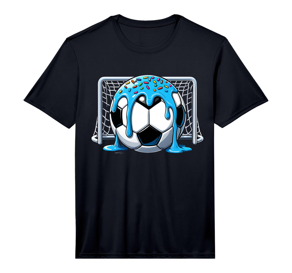 Soccer Drip Ice Cream Drip Soccer T-Shirt - Unique Graphic Men Women - T-Shirt, Sweatshirt, Hoodie