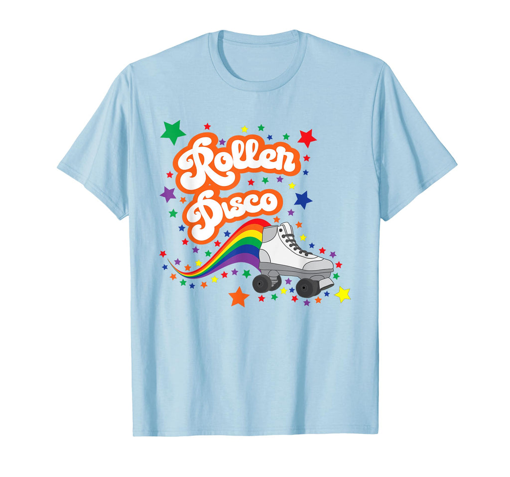 Roller Disco 70S And 80S Party T-Shirt - Custom Art Print Unisex - T-Shirt, Sweatshirt, Hoodie