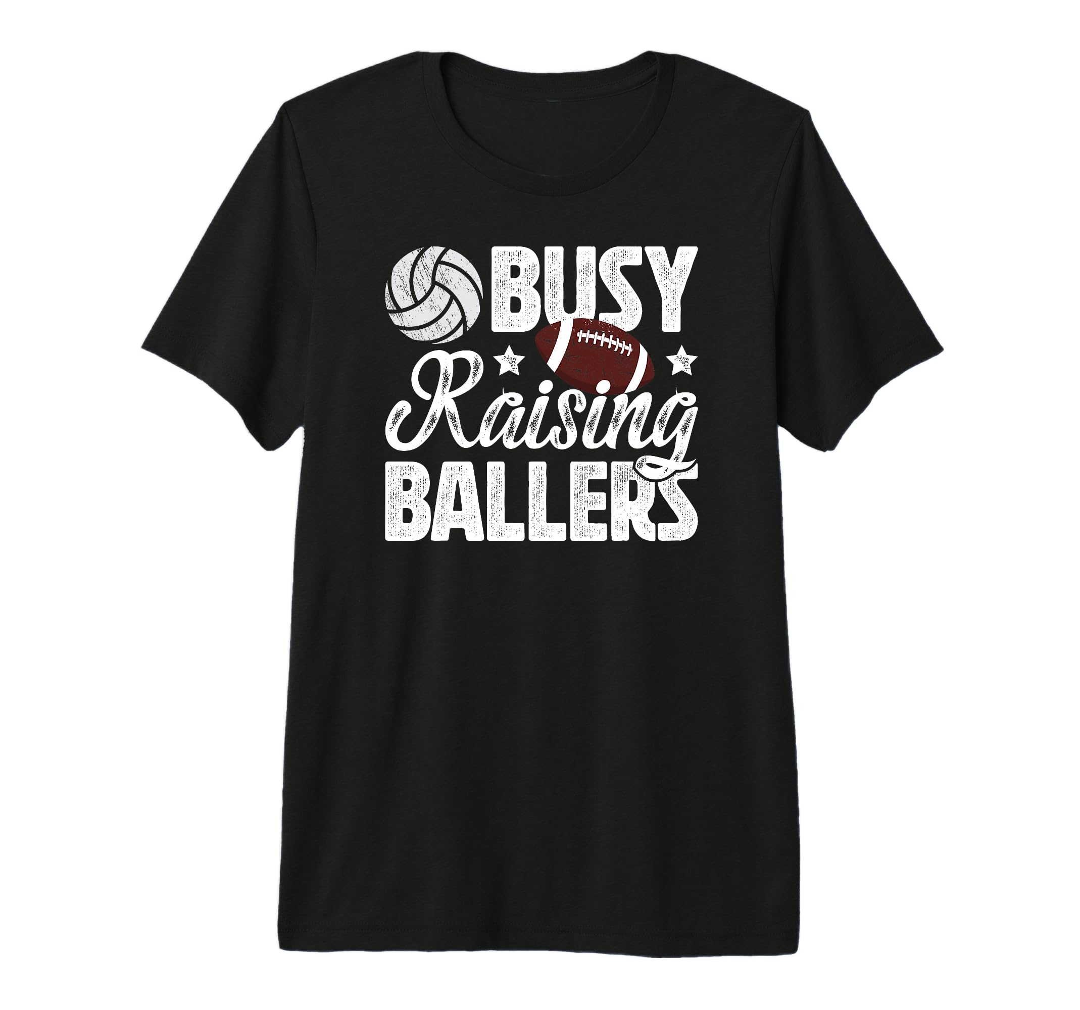 Mens Busy Raising Ballers Volleyball T-Shirt - Streetwear Style Men Women - T-Shirt, Sweatshirt, Hoodie
